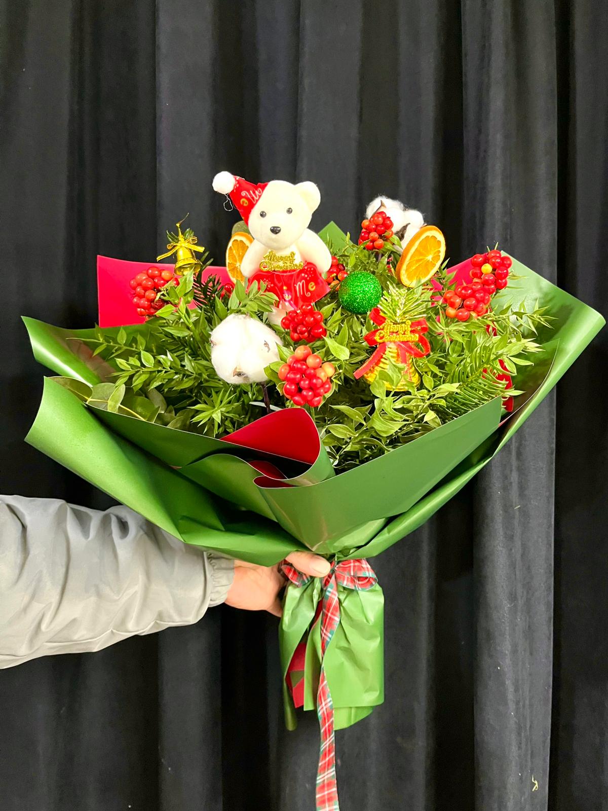 Ayıcıklı Kokina Buketi