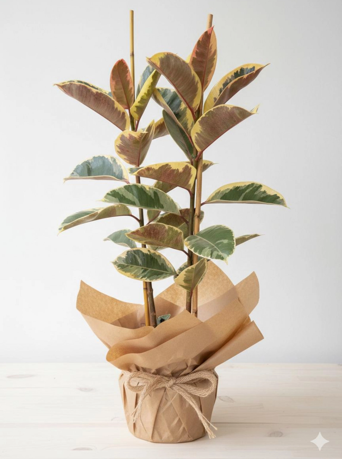 Kauçuk Çi̇çeği̇ Çi̇ft Dal