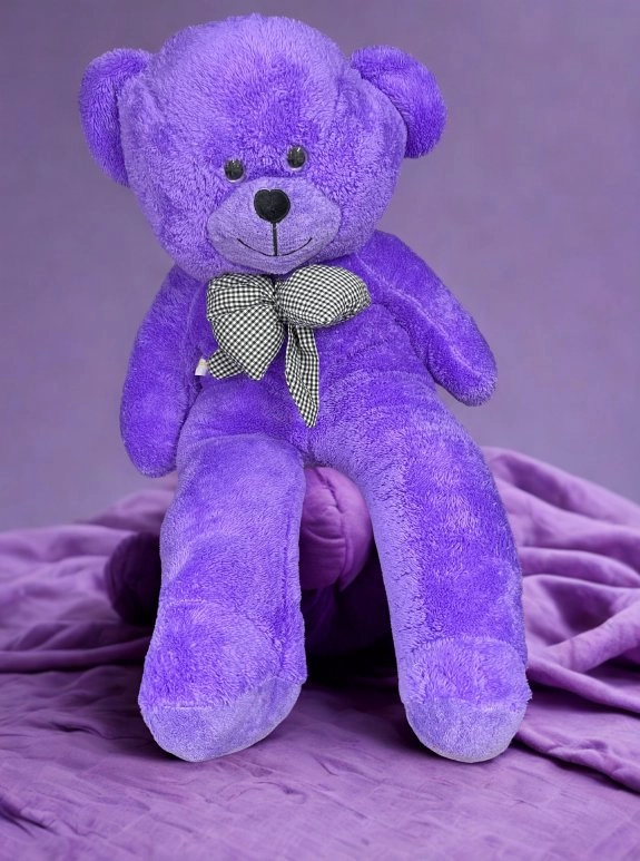 100 Cm Mor Papyonlu Büyük Ayıcık