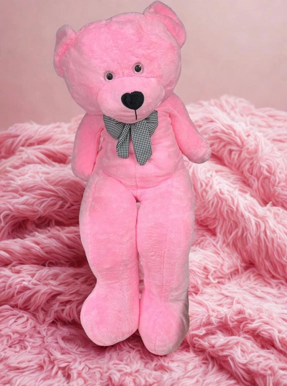 130 Cm Papyonlu Büyük Ayıcık - Pembe