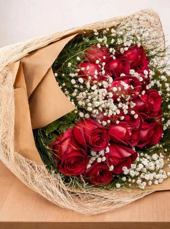 15'Li̇ Gül Buketi̇